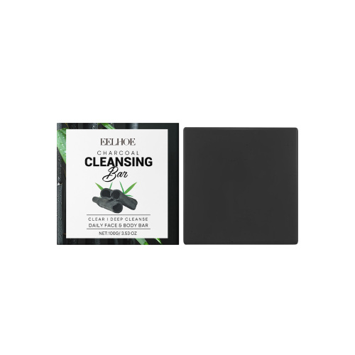 EELHOE 竹炭洁面皂 滋润温和洁面适用多种肤质呵护清洁面部洁面皂