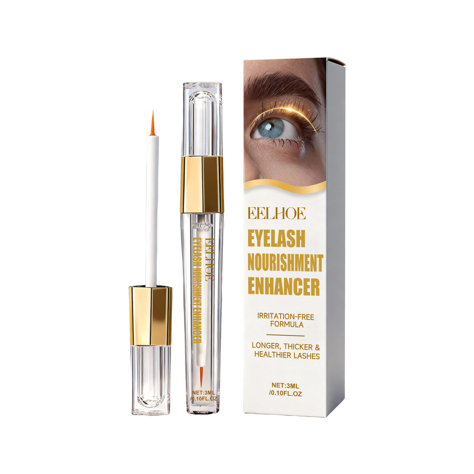EELHOE Mascara Is Gentle For Daily Use, Making The Eyes Smooth And Beautiful, And The Eyelashes Naturally Charming. It Also Helps To Elongate And_voghion.com