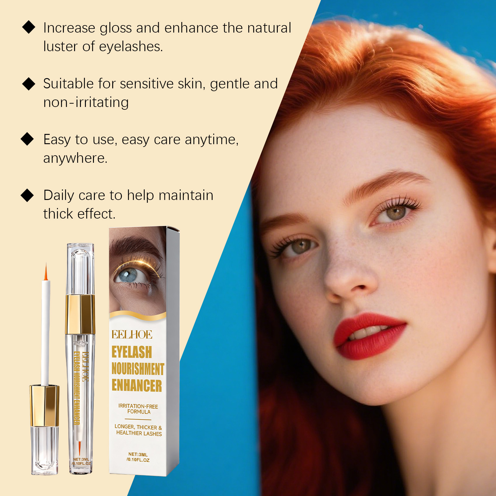 Eelhoe Mascara For Smooth Beautiful Eyelashes And Charming Eyes_voghion.com