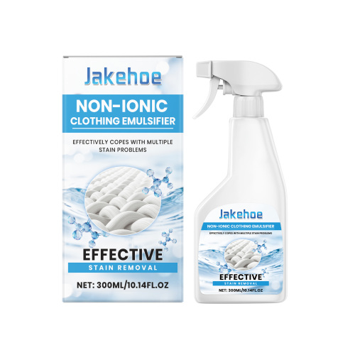 Jakehoe 衣物去渍喷雾 家用衣服清洁快速去污油渍焕新亮彩洁净喷雾