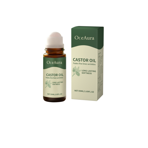 OceAura 蓖麻油滚珠精油 温和滋养保湿水润质地清爽易吸收滚珠精油
