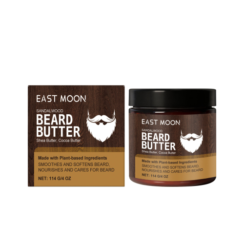 East Moon 男士胡须护理膏 日常保湿柔润质地补水舒适护理胡须膏