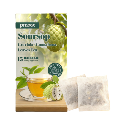 PMOOX 番荔枝叶草本茶饮 日常饮用含番荔枝叶草本温和身体调理茶饮