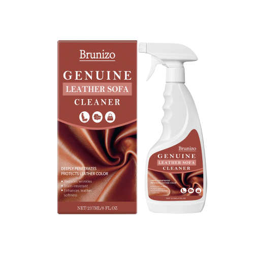 Brunizo 真皮沙发清洁剂 汽车包包皮革沙发表面污渍清洁亮泽护理剂