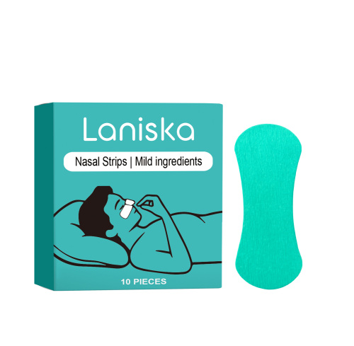 Laniska 睡眠鼻贴 薄荷清香鼻部清洁护理夜间睡眠舒适清爽护理