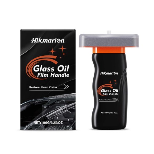 Hikmarion 玻璃去油膜刷 车窗玻璃后视镜油膜清洁污渍清新视野