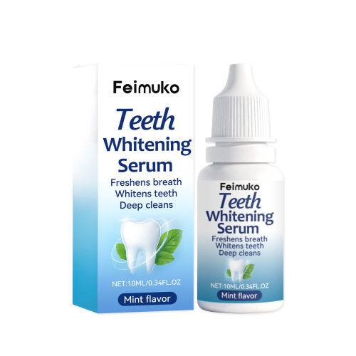 Feimuko 牙齿精华液 温和清洁牙齿污渍减少异味薄荷味护理精华液