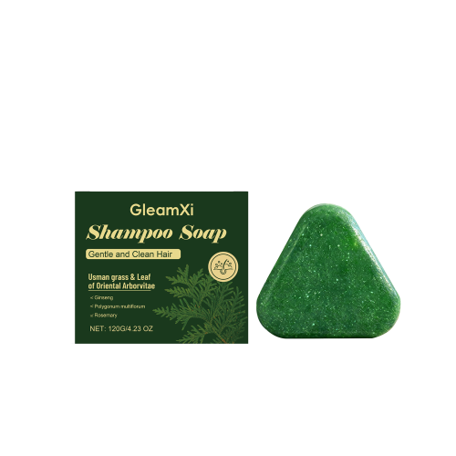 GleamXi 乌斯曼草侧柏叶洗发皂 温和清洁头皮护理水润丰盈光泽秀发