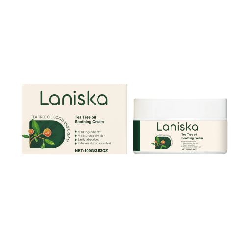 Laniska 皮肤护理霜 身体肌肤柔嫩光滑温和护理保湿清爽日常护理霜