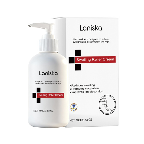 Laniska 身体护理霜 温和成分舒适腿部肌肤轻盈肤感身体按摩护理霜