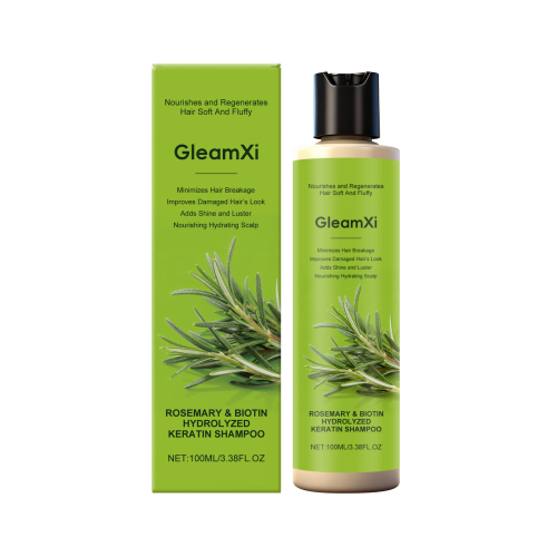 GleamXi 迷迭香护发洗发水 清洁头皮光泽保湿柔顺发丝护理洗发水