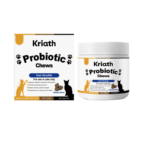 Kriath 猫咪益生菌软颗粒 鸡肉味温和呵护宠物毛发全龄适用软颗粒