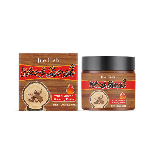 Jue Fish 木质燃烧膏 DIY烙画手工木材燃烧效果野营户外助灼膏