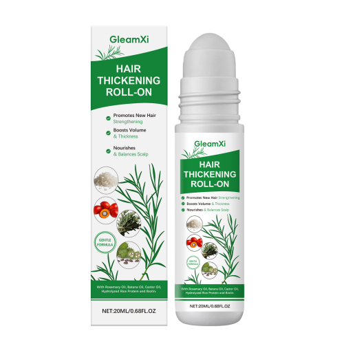 GleamXi 植萃护发滚珠精华 温和柔顺补水轻盈秀发清爽护发精华