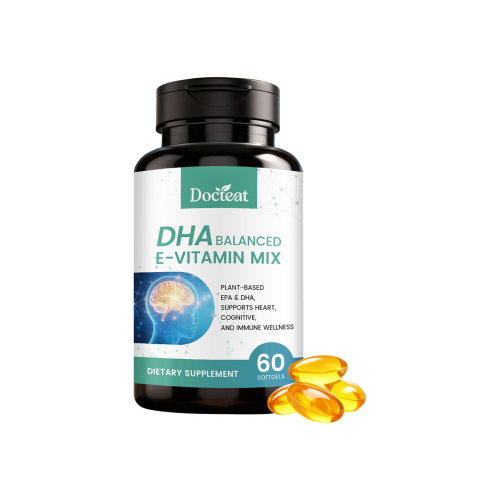Docteat 优益DHA维E膳食软胶囊 日常养护平衡情绪状态双重营养