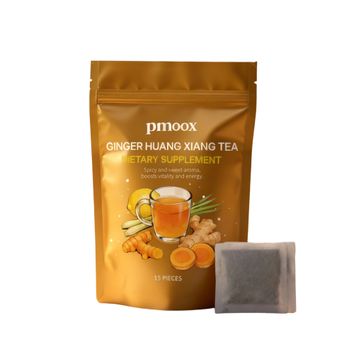 PMOOX 姜黄柠香代用茶 含姜黄柠香日常饮用草本植物清新风味代用茶