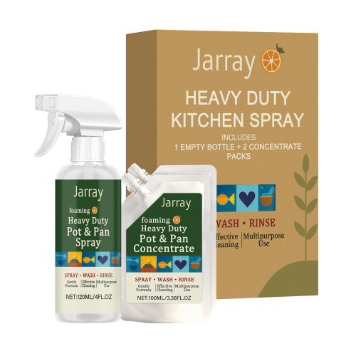 Jarrary 厨房清洁套装 日常家用厨房去油垢去污渍温和便捷洁净清新