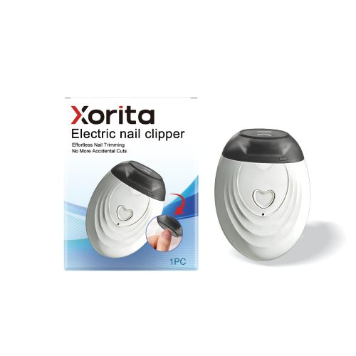 Xorita 轻简电动指甲修剪器 呵护指甲边缘光滑不粗糙指甲剪短工具