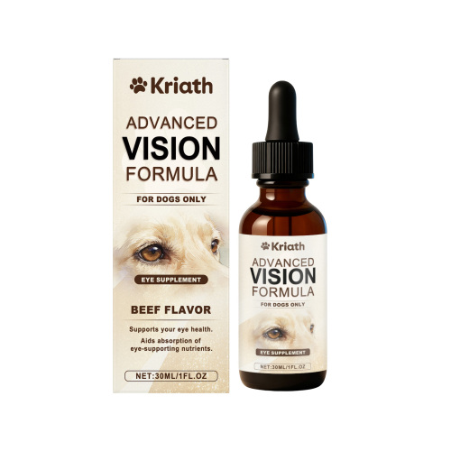 Kriath 狗狗眼部补充液 叶黄素温和呵护狗狗眼部支持全犬种适用