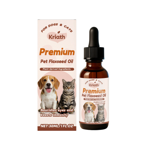 Kriath 宠物亚麻籽油营养液 呵护宠物亚麻仁犬猫通用舒适护理液