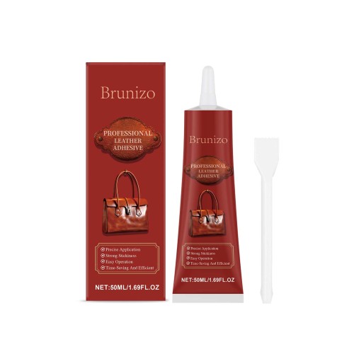 Brunizo 皮革粘合剂 皮革织物粘合剂防水耐用日常家居护理