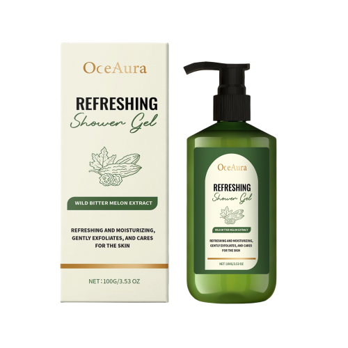OceAura 苦瓜清爽沐浴露 日常温和清洁身体肌肤轻盈泡沫清爽护肤