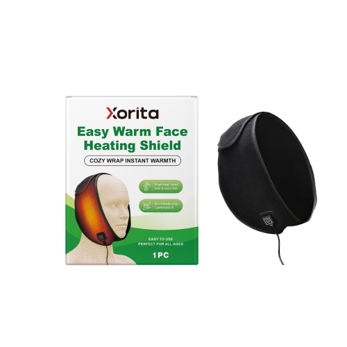 Xorita 简易暖脸加热面罩 透气温和舒适面部护理居家办公日常保暖