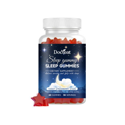 Docteat 睡眠支持软糖 日常温和呵护夜间睡眠支持膳食补充软糖