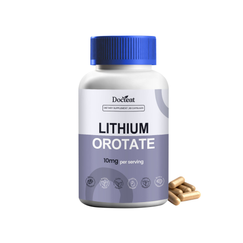 Docteat 乳清酸锂胶囊 温和养护提升状态舒适轻松营养膳食补充剂