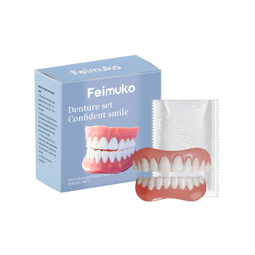 Feimuko 假牙修饰套装 提升笑容口腔美观度舒适材质假牙牙齿美容