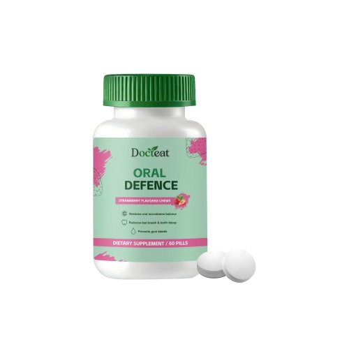 DOCTEAT 口腔微生物支持片剂 支持口腔微生物日常护理维护口腔温和清洁配方片剂