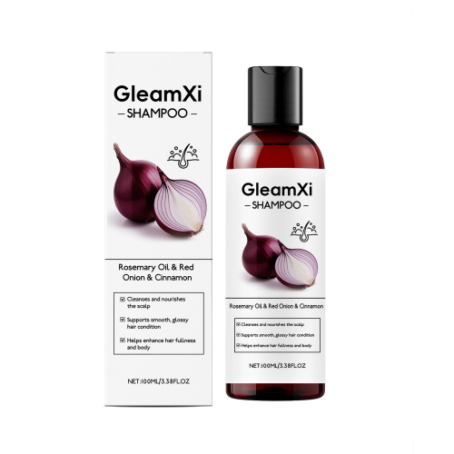 GleamXi 红葱丰盈护发洗发水 清洁头皮呵护毛躁头发柔顺丝滑光泽感
