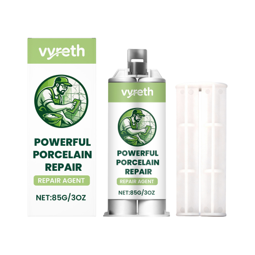 vyreth 瓷器修补套装 陶瓷瓷砖裂缝粘合光滑表面耐磨防刮修补套装