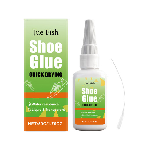 Jue Fish 鞋用胶水 鞋子开裂脱胶易涂抹不粘手牢固多功能鞋用胶水
