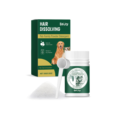 EelJoy 宠物毛发清洁粉 毛发溶解洗衣粉猫狗用溶解清洁剂去渍剂