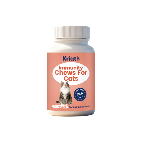 Kriath 猫用皮肤护理咀嚼片 日常温和滋润呵护清洁爱宠皮肤咀嚼片
