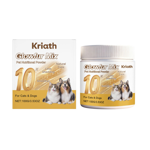 Kriath 宠物皮肤毛发护理营养粉 日常呵护宠物毛发柔顺光泽护理粉