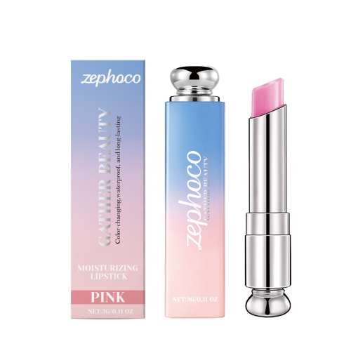zephoco 滋润变色唇膏（紫色）温和保湿着色光泽呵护唇部肌肤唇妆