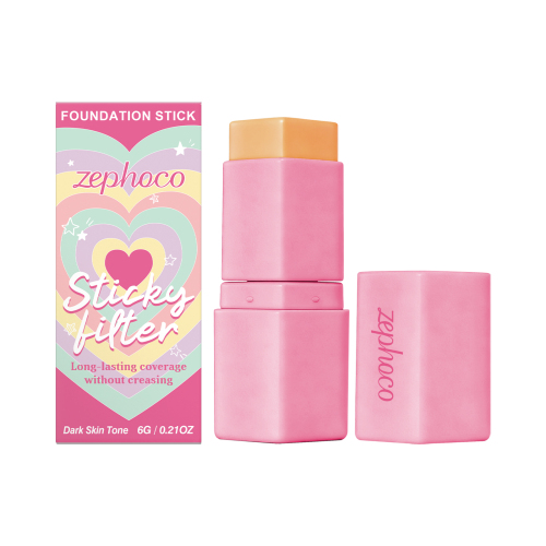 zephoco 深肤色遮瑕粉底棒 轻松打造自然感妆容日常美妆遮瑕棒