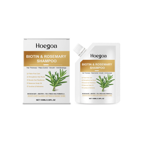 Hoegoa 生物素迷迭香洗发水 温和清洁发丝盈润柔顺呵护日常护发