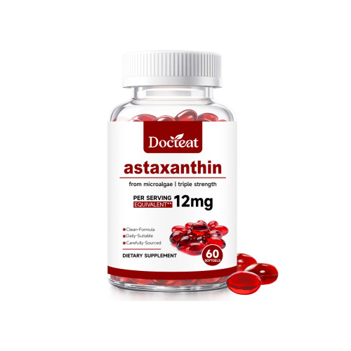 Docteat 虾青素软胶囊 维持日常健康状态营养补充身体护理胶囊