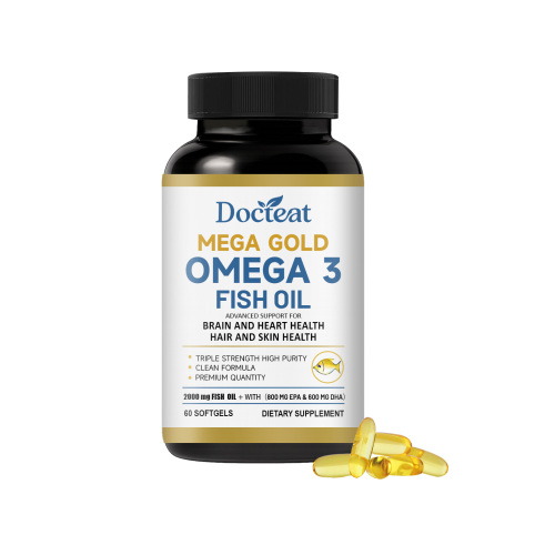 Docteat 鱼油软胶囊 身体状态营养支持眼部舒适护理日常补充胶囊