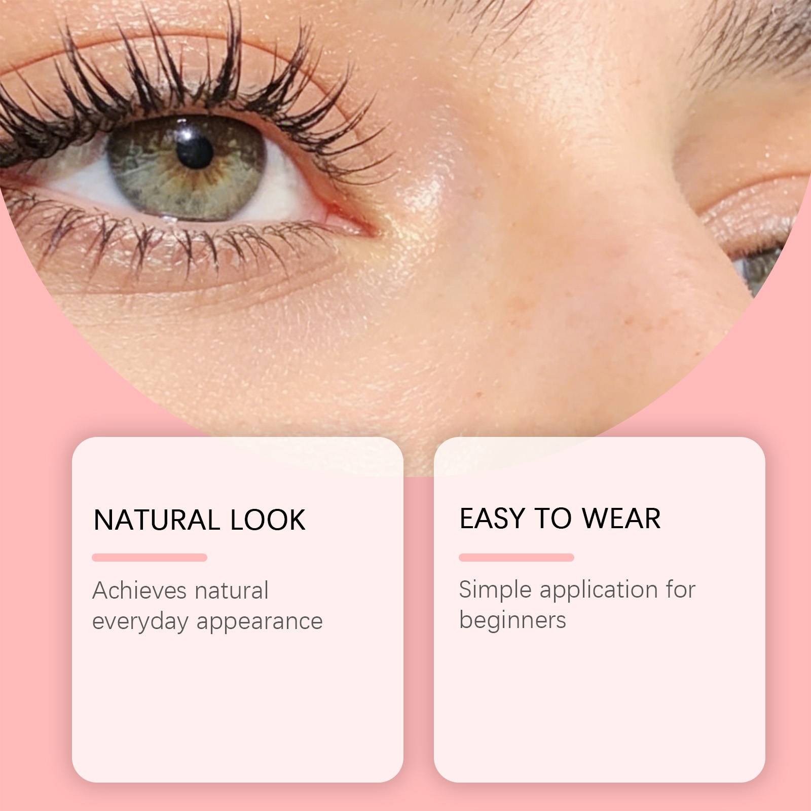 Magnetic Eyelashes Set Natural Fluffy Lightweight Easy To Apply_voghion.com