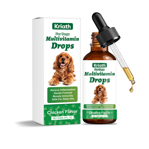 Kriath  犬用复合维生素滴剂 日常温和成分狗狗营养补充剂养护护理