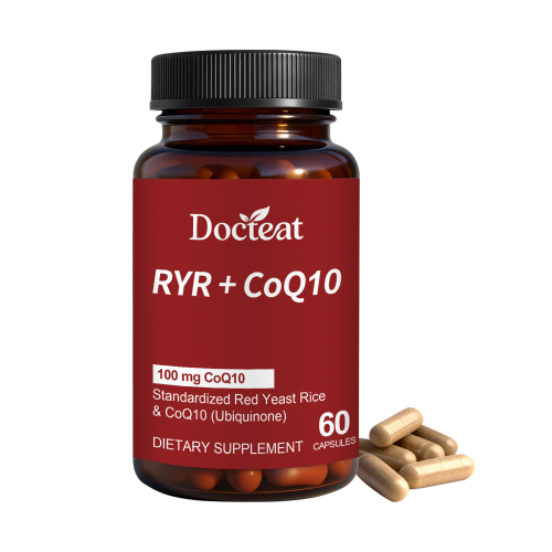 Docteat 红曲米辅酶Q10膳食胶囊 日常维持身体状态活力膳食补充