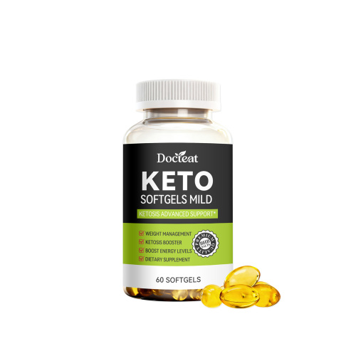 Docteat 生酮软胶囊 多种温和成分轻盈身形日常塑造纤细体态胶囊