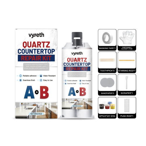 vyreth 石英石台面修补套装 瓷砖缝隙密封修补美观勾缝补漏套装