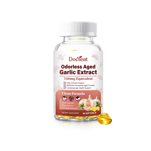 Docteat 大蒜提取物软胶囊 日常平衡舒适身体呵护身体状态软胶囊