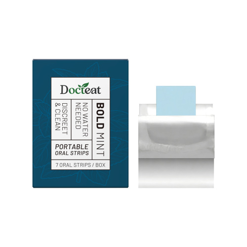 Docteat 薄荷便携式口溶片 日常温和护理口腔口气清新清爽舒适