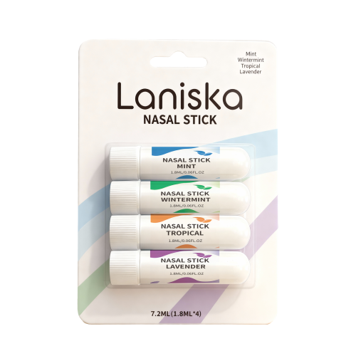 Laniska 鼻吸套装 日常温和成分养护鼻部舒适便携清新护理套装